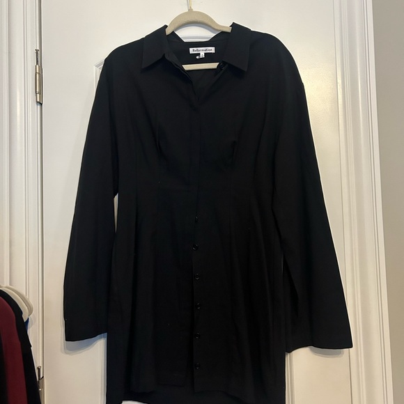 Reformation Rana Long Sleeve Dress - Picture 2 of 4